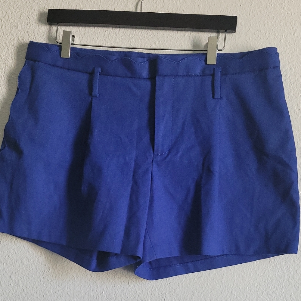 Banana Republic Tailored Shorts in Royal Blue